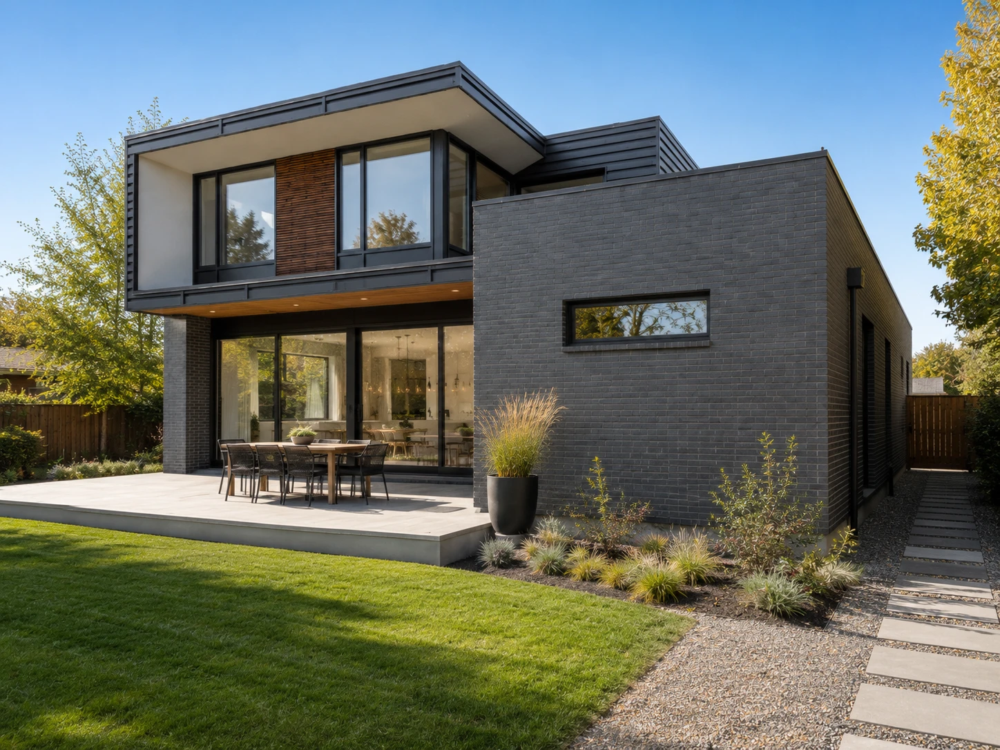 Interior of a completed residential project